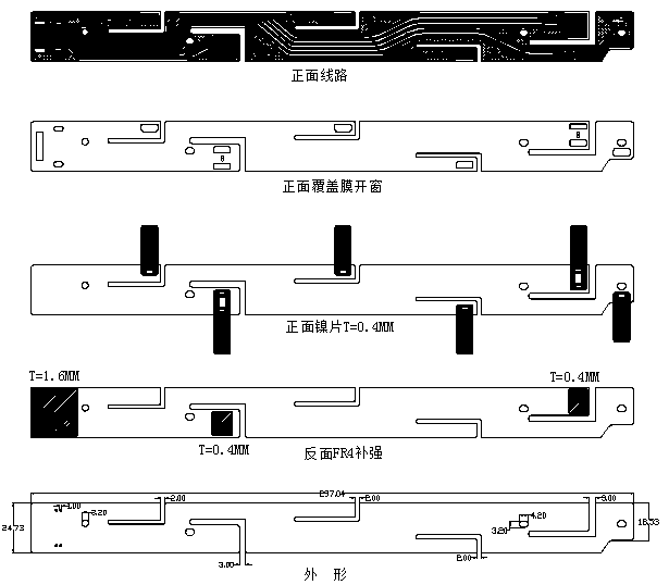 FPC-CCS集成母排電路分層圖